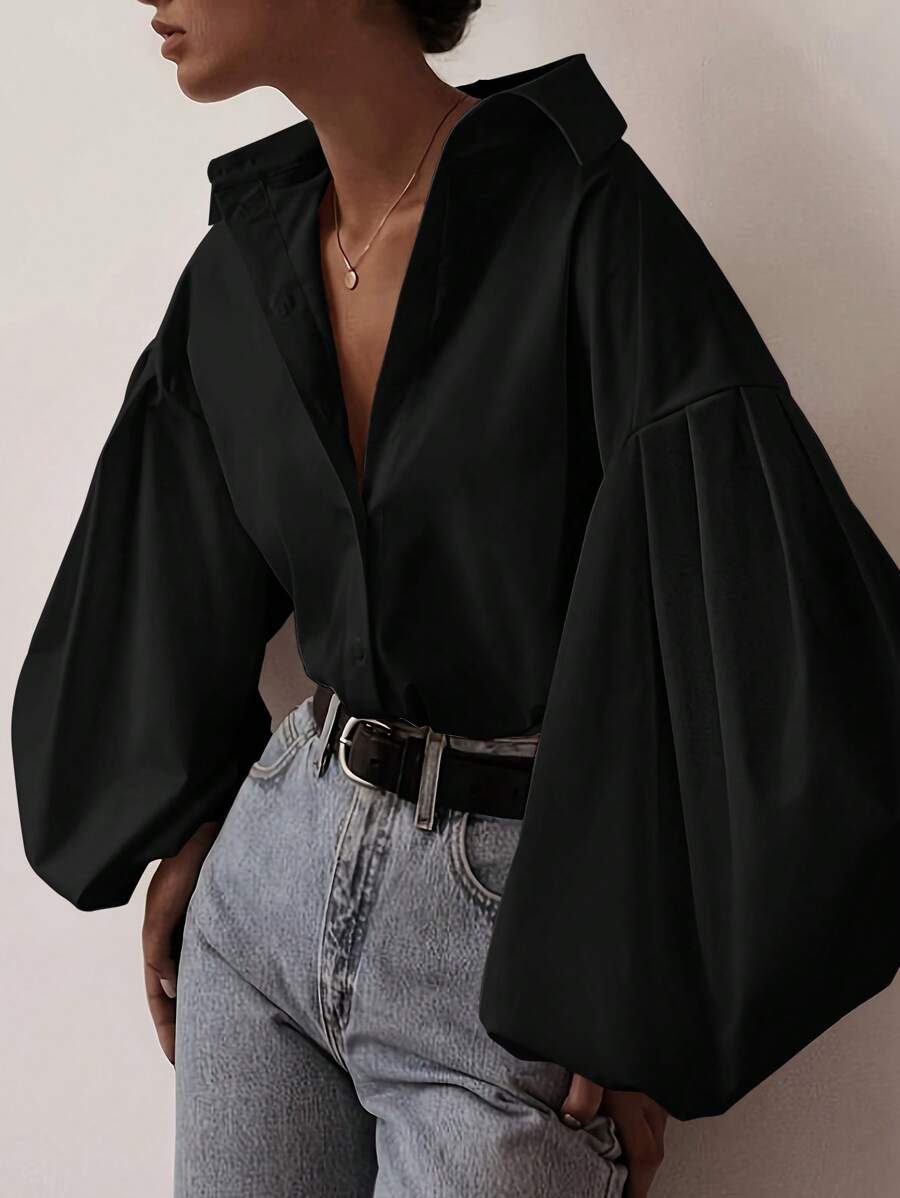 GARCIA Damen Shirt Long Sleeve Bluse – Italienisches Design, Hochwertige Verarbeitung