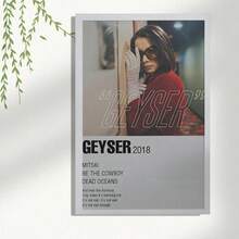 Framed Rock Music Singer Mitski Music Album Poster (4) Canvas Wall Art Prints Poster Gifts Photo Picture Painting Posters Room Decor Birthday Party Decor, Mother's Day New Year Easter Gift,  Home Living Room Office Wall Decor, Perfect Gift And Wall Decoration - Framed - View 1