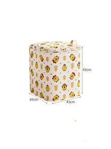New Non-Woven Fabric Chick Pattern Storage Bag, Clothes, Quilt, Underwear Organizer Bag, Packing Bag For Moving & Organizing - Multicolor - View 14
