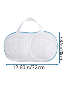 1 pieza Bolsa de malla para ropa interior, Bolsa de lavandería para sostenes lavable a máquina, Bolsa de lavandería para lencería resistente a la deformación y organizadores de limpieza para viaje