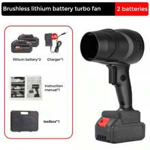 Jet Dry Mini Blower 35000RPM Air Blower Super Fan Turbo Battery Powered Portable, For Car Drying, Cleaning - US A Type Plug(110-127V) - View 10