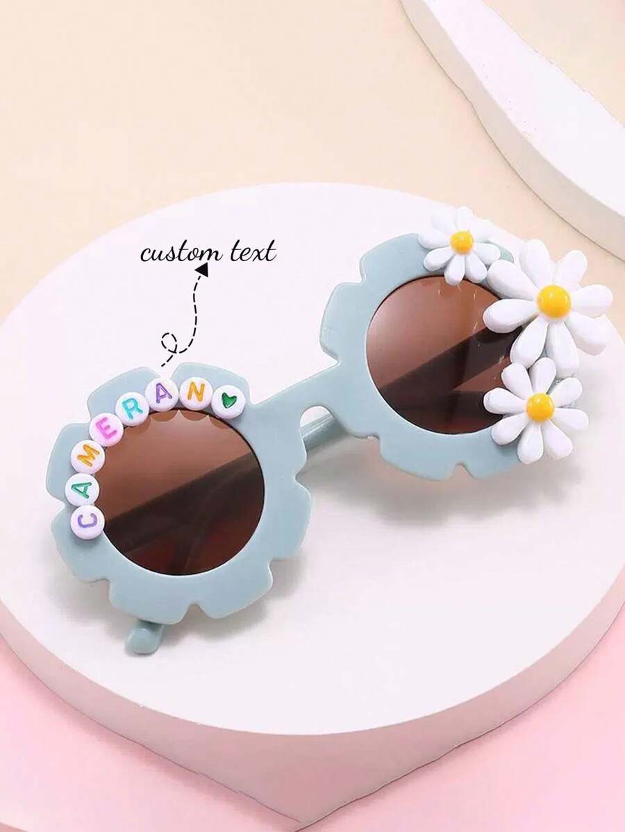 Custom Fashion Glasses - Cute Outdoor Enthusiast Glasses, Perfect Family Gift, Mixed Color AC Lens, PC Frame, Casual Style Fishing A Stylish Piece Of Women's Glasses, Decorative Fashion Glasses, Ideal Party Gift. (Random Letter Color) - Multicolor - View 1