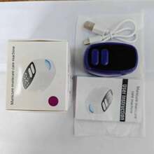 Mini UV LED Nail Lamp With Nail Fungus Cleaning Laser Device For Home Use, Professional Nail Dryer Gel Polish Light, LCD Display