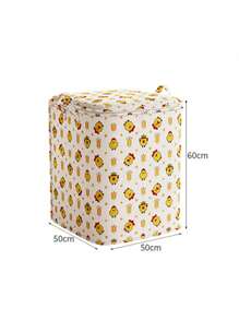 New Non-Woven Fabric Chick Pattern Storage Bag, Clothes, Quilt, Underwear Organizer Bag, Packing Bag For Moving & Organizing - Multicolor - View 12