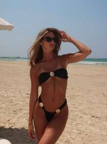 Women's Summer Beach Vacation Bikini 2 Pieces Set