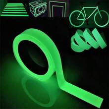 Nastro fluorescente che brilla al buio, luminoso e durevole, nastro luminoso per Ognissanti, decorazioni notturne, sport all'aperto e segnalazioni, forniture scolastiche, rientro a scuola