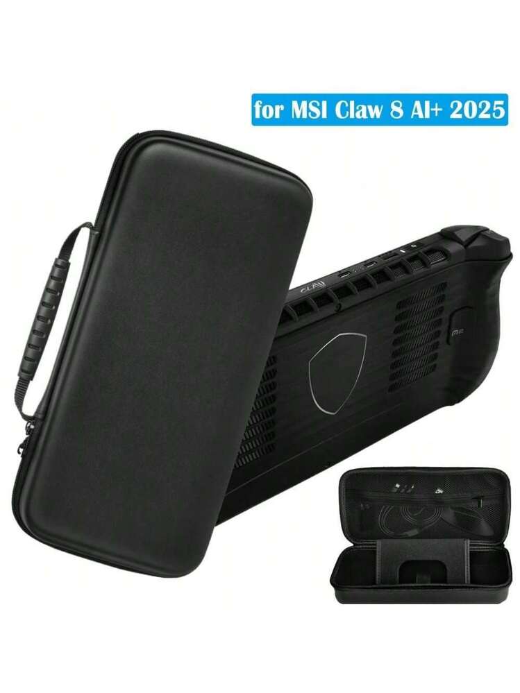 1Pc For MSI Claw 8 AI+ Storage Bag EVA Shockproof Handheld Game