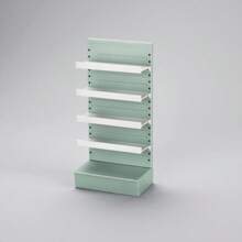 1pc Mini Rack Shelf, Miniature Flower Shelf Model Toy, DIY Dollhouse Furniture, Simulated Home Play Toy, Mini Kitchen Cabinet Display, Party Favor Gift - Multicolor - View 17