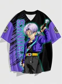 Trunks Men Baseball Shirt, Breathable, Quick-Dry, Comfortable TRUNKS - Multicolor - View 1