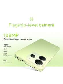 Xiaomi 红米Note 14智能手机全球版，Helio G99 Ultra处理器，6.67英寸120Hz AMOLED显示屏，108MP AI摄像头，33W超级快充，5500mAh电池，IP54级防水防尘，*非NFC版本，100%正品，是送给孩子和父母的完美圣诞礼物。