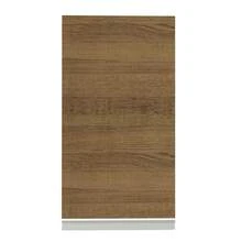 Mueble Superior Madesa Glamy 35cm 1 Puerta Blanco/marrón - Blanco y Marrón - Ver 6