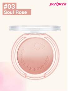 Peripera K-Beauty Pure Blushed Custon 腮红，可混合粉状腮红，渐变色，哑光自然透明光泽，亮泽效果，柔滑质地，自然妆容，日常彩妆，韩式彩妆 - #03 Soul Rose - 查看 3