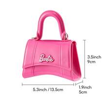 Miniso Series  & Heart Shape Jelly Bag, Adorable Princess Style,Durable Not Easy To Deform, Bag Charm For Daily Wear, Best Birthday & Festival Gift (1 PC) - Rose Red - View 9