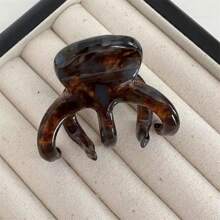 Französische Haarspange aus Azetat, Haarklammer für hohen Pferdeschwanz für Frauen, kleine Haarklammer für Hochsteckfrisuren, Haraccessoires