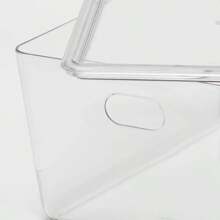 4L Stacking Clear Bin With Lid - Brightroom ™ : PET, Lidded, Stackable, Universal Storage, 10.15"X6.81"X4.52" - trắng - Xem 3
