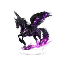 Adorno de conejo/caballo/tigre de Pascua, acrílico plano 2D, decoración de escritorio para el hogar y las fiestas. - Morado - Ver 8