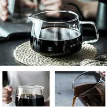 3 Piezas Juego de cafetera manual simple, Gotero de café de lujo, Tetera de vidrio vertical para compartir, Cafetera portátil, Adecuado para uso en el hogar, oficina y al aire libre, Filtros de café, Juego de café y té, Accesorios de espresso italiano, Suministros de cocina para el hogar. - Multicolor - Ver 7