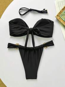 Women's Summer Beach Vacation Bikini 2 Pieces Set