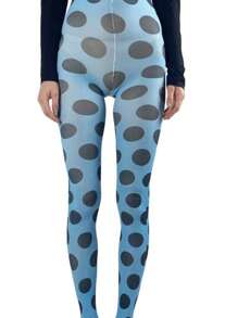 Women Stockings, Thin Elastic Dots Swirl Print Pantyhose Slim Fit Socks Tights For Club Party