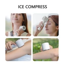 AOYI 便携式手持风扇，小型可折叠台式风扇，速度（1-5）可调 3600mAh 电池可充电个人冷却风扇，风力强劲，小型夏季避暑风扇，适合女性男性旅行/露营/户外/办公室/海滩/学校的礼物 - 彩色 - 查看 4