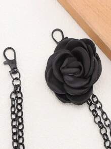 1pc Premium Camellia Waist Chain, Suitable For Daily Wear - Multicolor - View 3