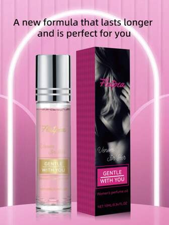 10ml 女士信息素香氛，温柔仙女信息素走珠古龙水，自然淡雅香氛，适用于手腕、耳朵、颈部，清新优雅，散发男女魅力，持久留香，方便携带，适合约会