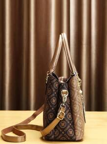 In diesem Jahr beliebter Dreier-Set aus Taschen für Mutter und Tochter, klassische Damentasche mit großer Kapazität, hochwertige elegante Presbyopie-Tasche für Damen