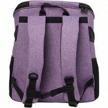 Fat Cat Backpack Carrier - Airline Approved Cat Carrier With Space Capsule Bubble For For Small Cats, Kitten - Premium Grey Heather Cat Carrier Backpack For Outdoor, Travel, Hiking, Pet Supplies