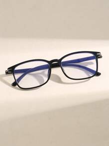 1 par de gafas transparentes retro para hombre, aptas para diversas ocasiones