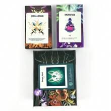 Color Play Adventure - Adventure RPG Dice Rolling Card Game Strategy Card Game, Adults - 2-6 Players, An Excellent Gift For Game Lovers - Multicolor - View 1