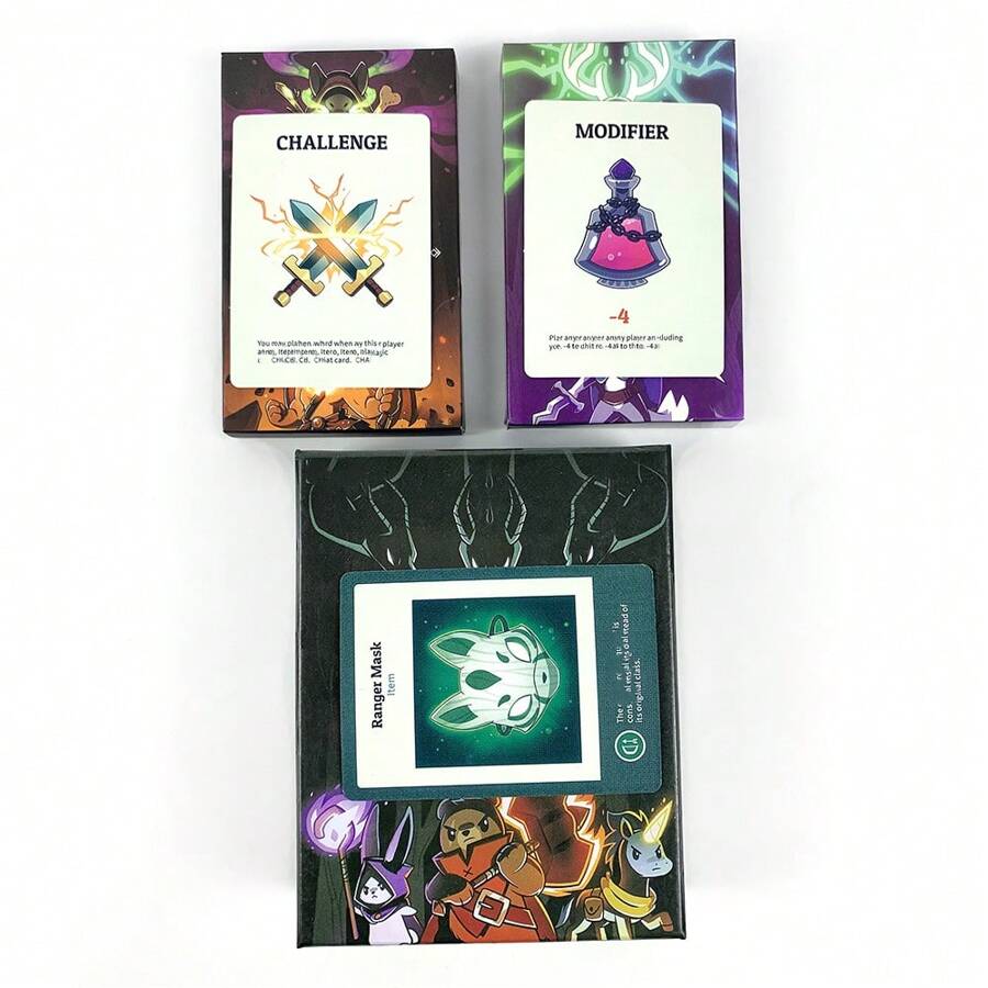 Color Play Adventure - Adventure RPG Dice Rolling Card Game Strategy Card Game, Adults - 2-6 Players, An Excellent Gift For Game Lovers - Multicolor - View 1