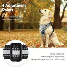 Easy Walking Reflective No-Pull Dog Harness With Handle For Training