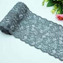 VEN003 "Elegant Lace: Delicacy That Transforms Your Creation" - Grey - View 1