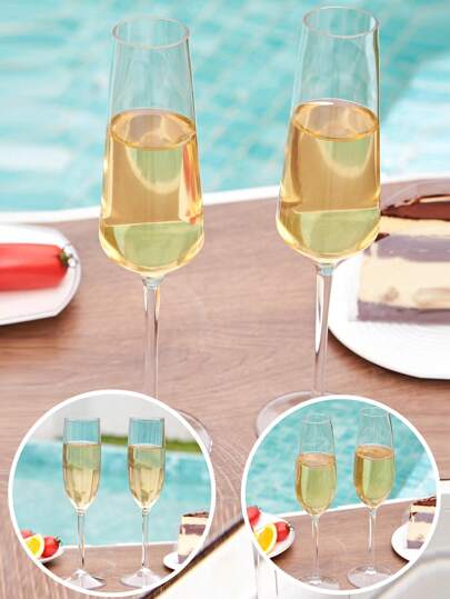 LATERN 50 Pièces Tasses à Vin En Plastique Bordées D'or Rose, 360ml Gobelets En Plastique Gobelets Réutilisables Verres à Vin De Fête Élégant Pour Champagne Bière Cocktail Martini Soda (10,5 X 7,5cm