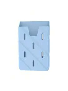 1pc Adjustable Phone Holder Accessory For Bags, EVA Cave Bag Storage Bag, Soft Silicone Insert Protective Case, Swimming Beach Bag Storage Bag, Decorative Charm Insert For Beach Tote Bags, Hooks For Cave Bags, Compatible With Sunglasses And Keys - Multicolor - View 6