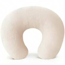 Cotton Muslin Nursing Pillow Cover, Soft & Cute, Suitable For Nursing Pillow, Newborn Baby Boys & Girls - Multicolor - View 17