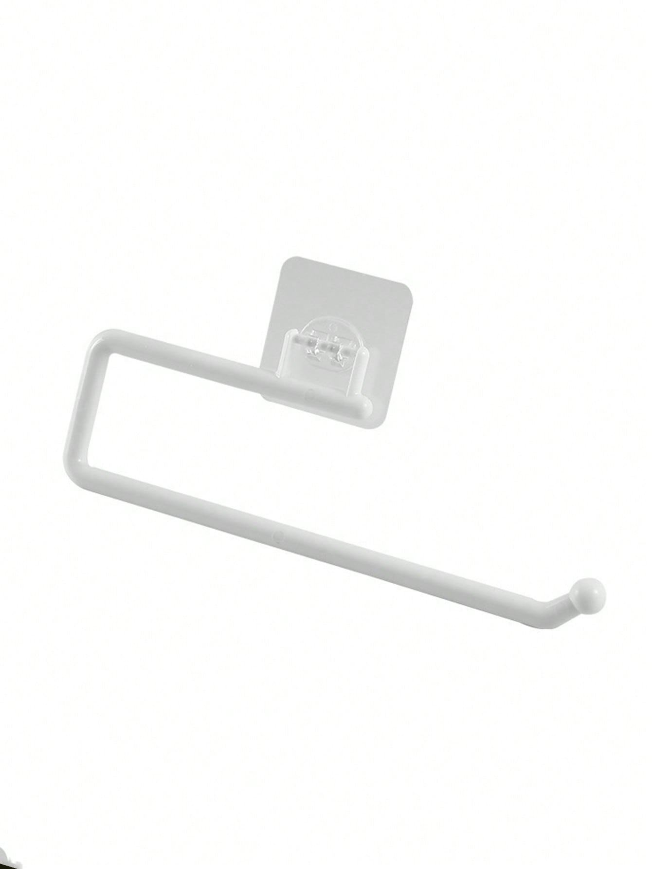 حامل ورق المناشف المطبخي من البولي بروبلين 1 قطعة، حامل لفات ورق التواليت من الفولاذ المقاوم للصدأ ب