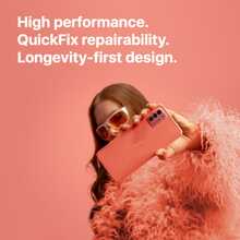 HMD Nokia G22 So Peach + Three 150GB Voice SIM Bundle - So Peach - View 7