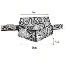 Minimalist Belt Waistpack Women's Fashion Ins Fashion Mobile Phone Bag Mini Small Bag Belt Black Street Fashion