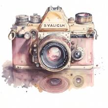 1 件/2 件/3 件精美花卉相机烫印贴纸，可水洗热转印贴纸，适用于 DIY 服装、T 恤、口罩、牛仔裤和背包，混合颜色，纸张，一次性