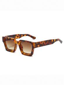 Gafas de moda para hombres, nuevas gafas de moda de marco grueso, gafas de comercio exterior en caja, gafas de moda de marco grande personalizadas