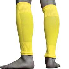 1 paio di parastinchi traspiranti, protezione per le ginocchia, manicotti per le gambe per sport, maniche protettive da esterno per il calcio