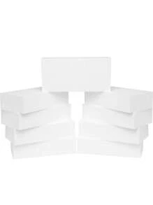 8 件/6 件/4 件/3 件/2 件/1 件花卉泡沫砖，用于插花，每个 5.5 英寸长 X 3.1 英寸宽 X 1.8 英寸高，干湿花泡沫块，用于新鲜和人造花花店泡沫工艺美术用品，适用于婚礼装饰、新娘背景、花束、婚礼拱门、餐桌摆设、圣诞节、万圣节、感恩节、返校节、情人节、教师节、母亲节 - 白色泡沫 - 查看 9