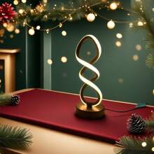1 pieza Lámpara de escritorio LED con diseño contemporáneo de punto de cable, diseño minimalista, atenuador USB de 3 colores, lámpara decorativa multiestancia, apta para dormitorio, sala de estar, estudio, hotel, oficina, mesita de noche, lámpara de mesa multifuncional