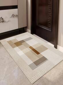 سجاد داخلي زخرفي ذو طابع بسيط وأنيق، مصنوع من مواد صناعية شبيهة بالصوف، سجاد داخلي مناسب لغرف المعيشة والأريكة والغرفة النوم وجانب السرير (مانع للانزلاق)، السجاد الداخلي للمطبخ والمكتب (وسادة كرسي)، البساط المدخل، البطانية الخارجية للرحلات والتخييم