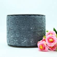 VEN003 "Elegant Lace: Delicacy That Transforms Your Creation" - Grey - View 2