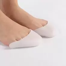 1/2 Pairs Of Ballet Toe Cover Silicone Soft Anti-Wear Toe Cover High Heels Forefoot Anti-Pain Foot Pad, Ballet Toe Cover, Silicone Soft Anti-Wear Toe Protector, High-Heeled Shoes Anti-Pain Foot Pad, - Multicolor - View 9