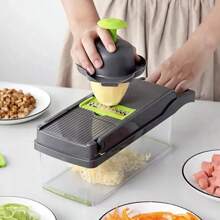 Nicer Dicer Plus 14 In 1 PREMIUM Vegetables Fruits Slicer Cutter - 黑色 - 查看 9