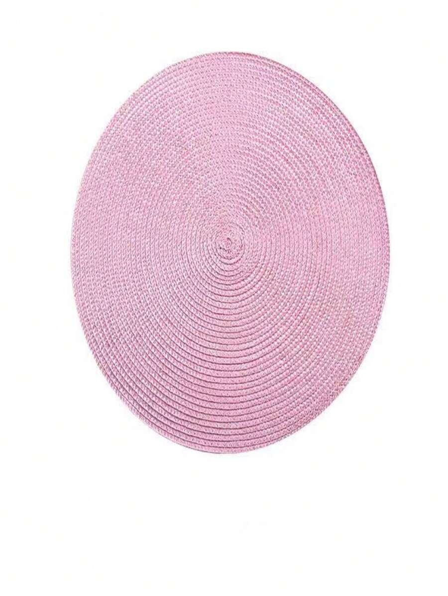 6 Piece Placemat 38cm Table Setting Kitchen Decoration - 粉色 - 查看 1