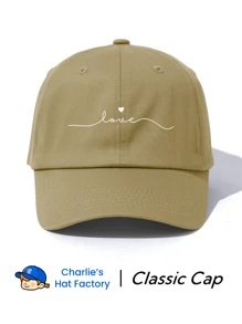 1 件 LOVE 印花棒球帽,时尚经典柔软吸汗带可调节尺寸轻质防晒百搭经典帽,适合户外运动日常穿着派对度假送给家人朋友情侣的完美礼物 - LOVE - 查看 11